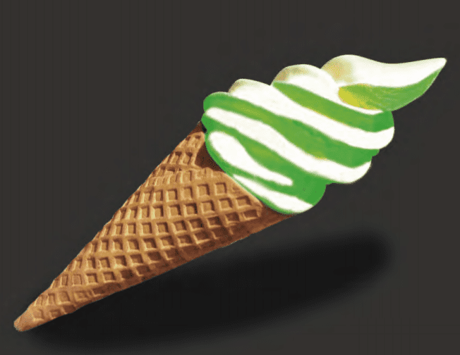 丽江双色冰淇淋